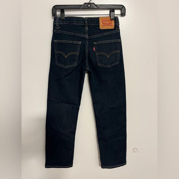 Levi Boys 514 Blue Jeans Denim Straight Sz 12 26 x 26 - Picture 5 of 7
